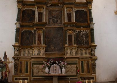 restauración retablo
