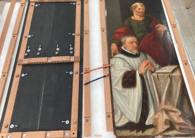 problematica de las pinturas sobre tabla