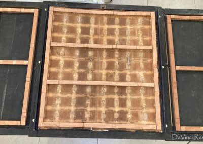 restauracion de pintura sobre tabla