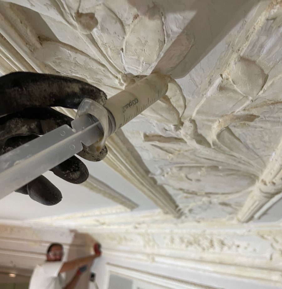 consolidar molduras XIX-2 restauracion moldura historica-da vinci restauro