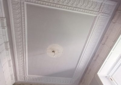 Techo Con Moldura Decorativa Madrid - Da Vinci Restauro - Restauración de arte - Restauración de obras de arte