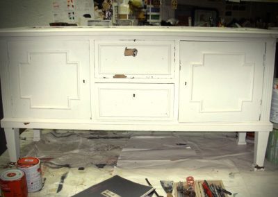 Comoda Antes De Pintar - Da Vinci Restauro - Restauración de arte - Restauración de obras de arte